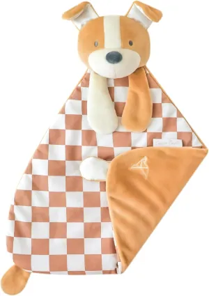 Copper Pearl Character Lovey Plush: Soft Puppy Stuffed Animal Baby Blanket, Baby Lovey for Companionship and Entertainment - Pepper Puppy