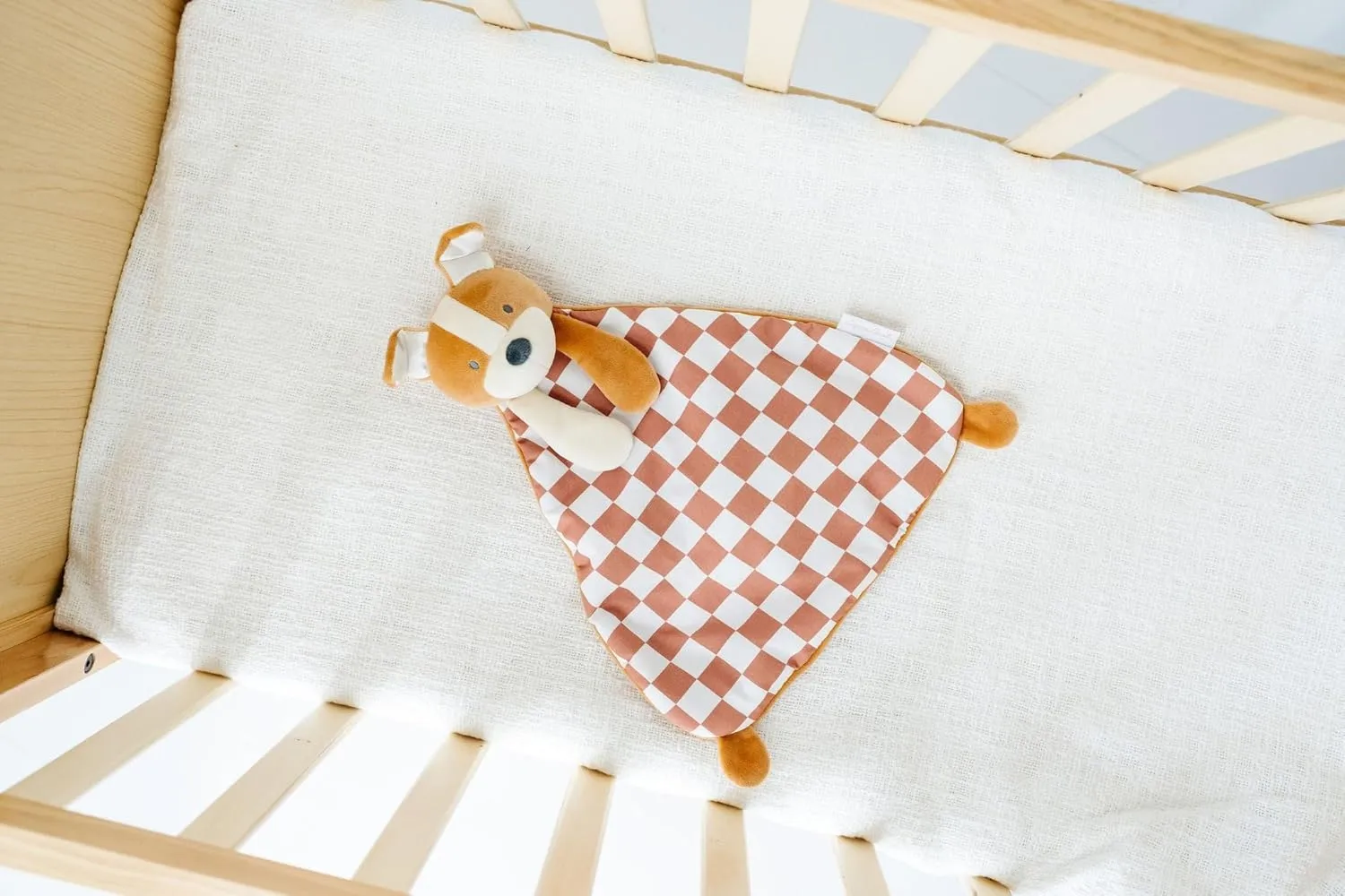 Copper Pearl Character Lovey Plush: Soft Puppy Stuffed Animal Baby Blanket, Baby Lovey for Companionship and Entertainment - Pepper Puppy
