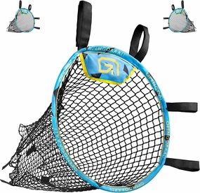 Corner Targets for Soccer Goals by Open Goaaal | 3 in 1 Net Practice: Top Corner Bins   Soccer Targets   Carry-on Bag | Set of 2 Soccer Training Targets Easy to Attach and Detach to Any Goal