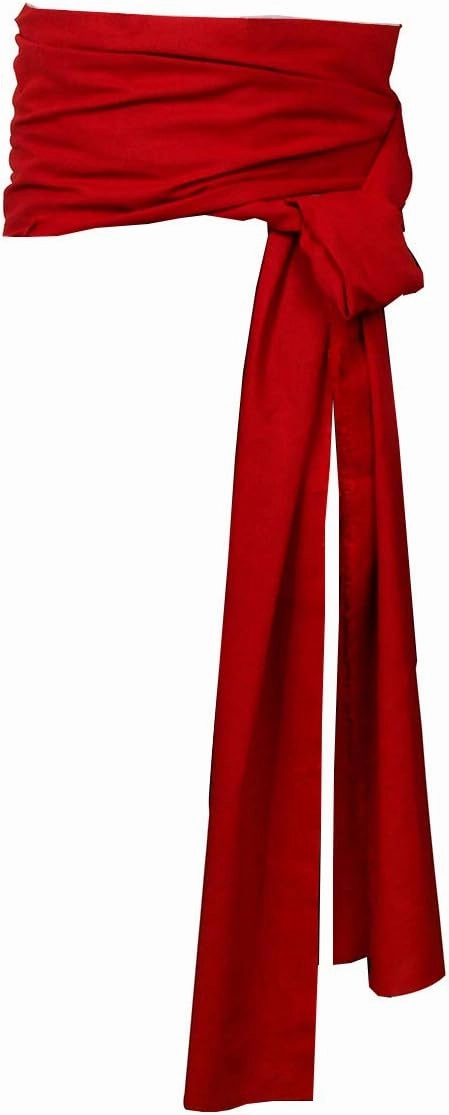 COSFLY Men Pirate Medieval Renaissance Large Sash Halloween Costume Waist Sash Belt Accessory