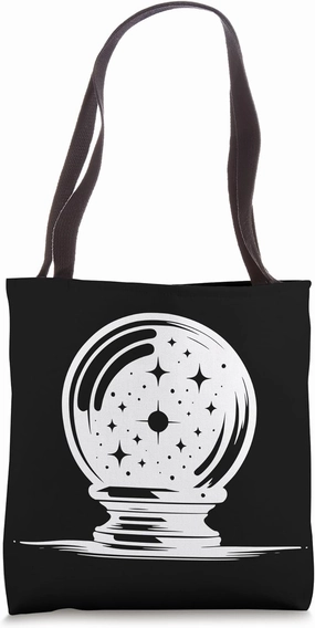 Crystal Ball Design For Mysticism And Fortune Telling Tote Bag