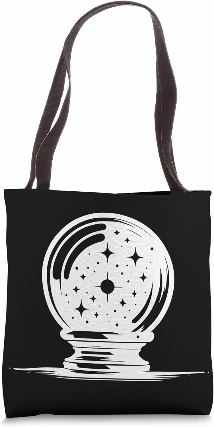 Crystal Ball Design For Mysticism And Fortune Telling Tote Bag