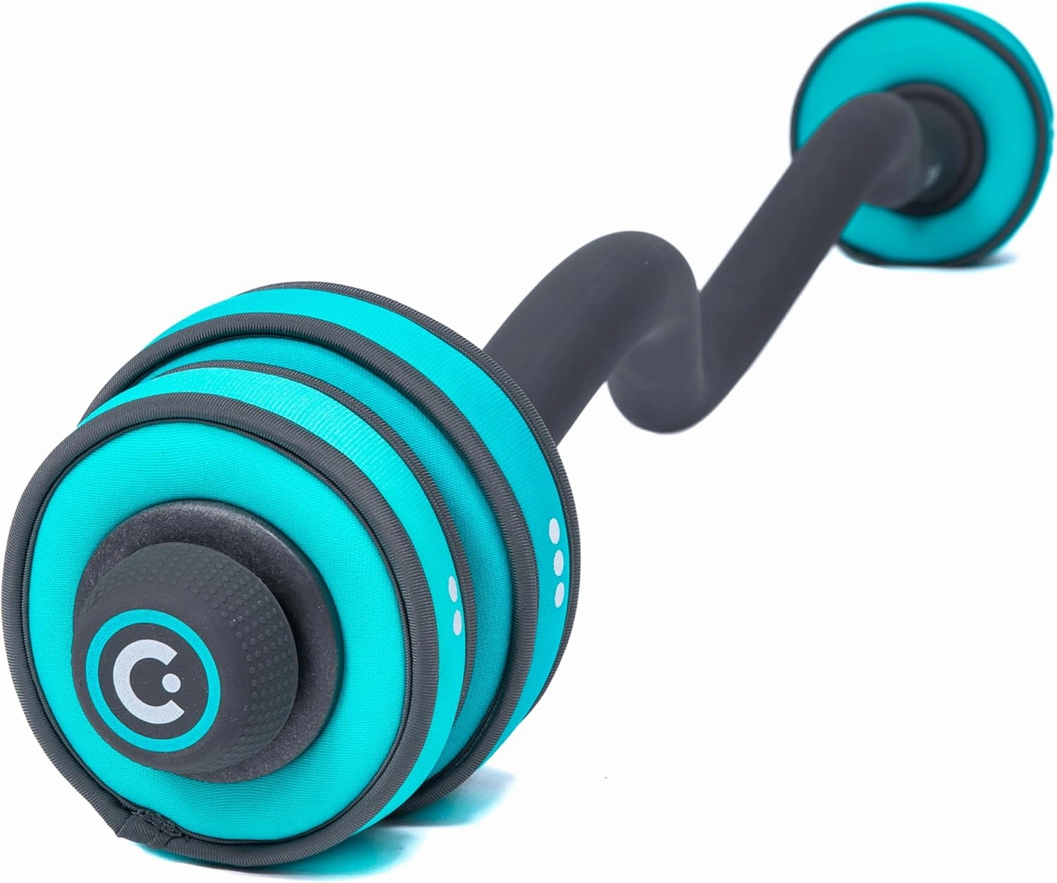 Cubii Build Adjustable Barbell Set Includes 4 Interchangeable SoftRings