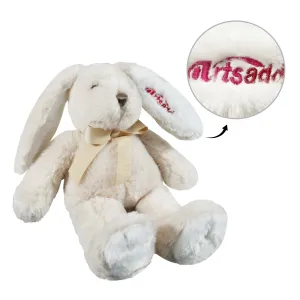 Custom Embroidered Bunny Plush Toy-Small