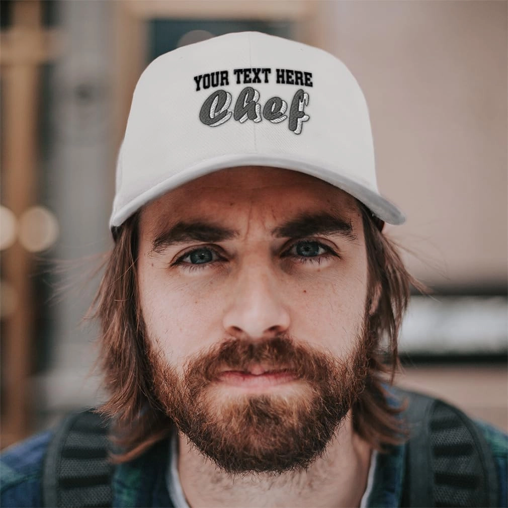 Custom Baseball Caps for Men & Women Embroidered Chef Ladies & Men Baseball Hats Acrylic