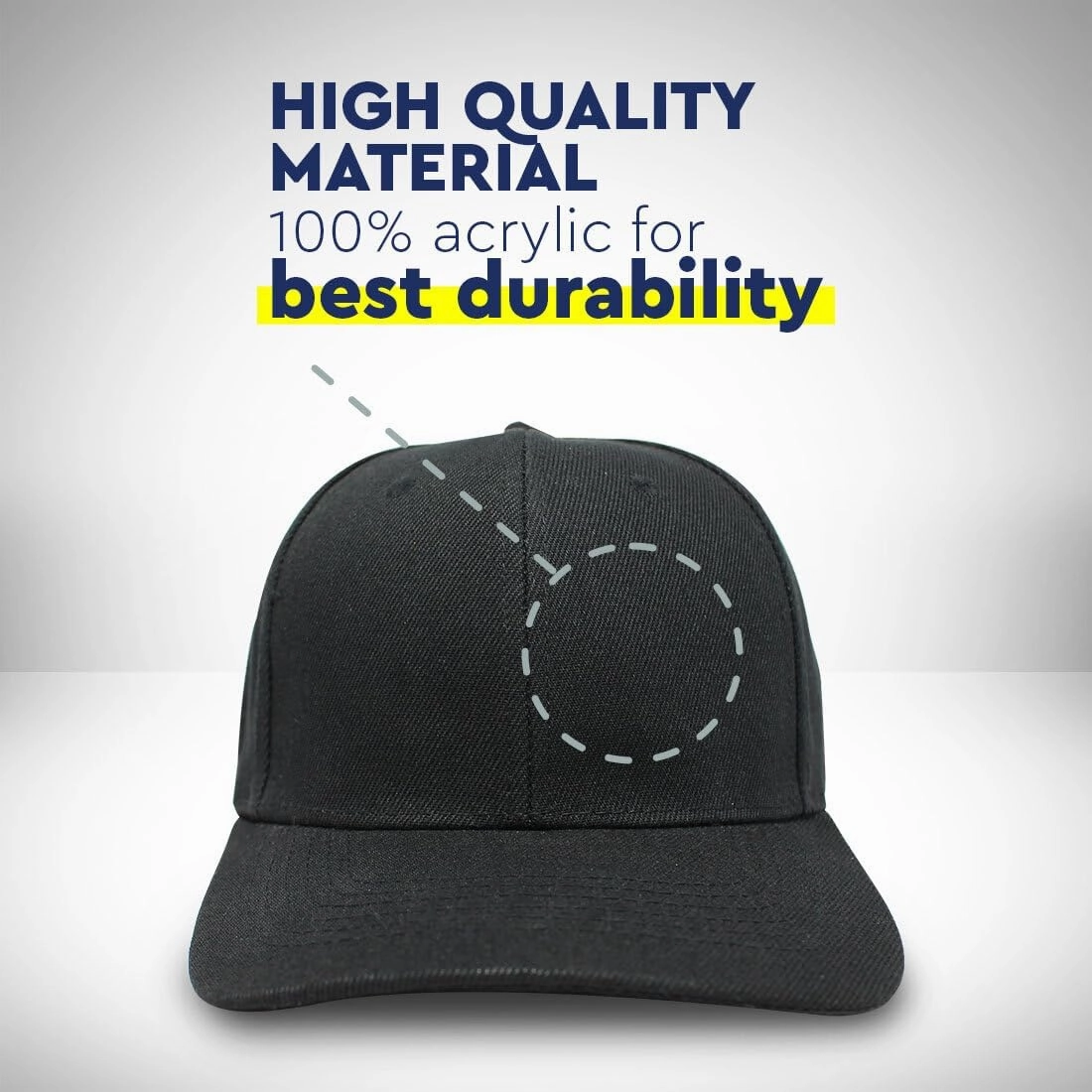 Custom Baseball Caps for Men & Women Embroidered Chef Ladies & Men Baseball Hats Acrylic