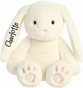 Custom Gifts for Kids Bunny Stuffed Animal Toy 7 Inch Plush for Boys and Girls Personalized Name Gift