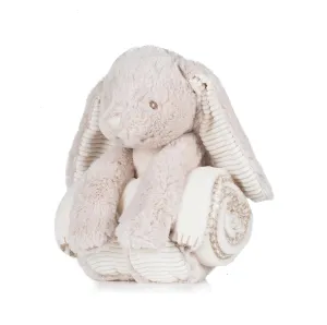 Customizable Bunny Rabbit Plush Toy - Perfect Newborn Gift - Personalized Soft Stuffed Animal - Your Name Teddy - Snuggly Toy for Boys and Girls - Ideal Baby Shower Present