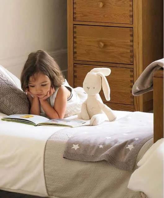Cute Bunny Soft Plush Toy – Beige Rabbit Stuffed Animal