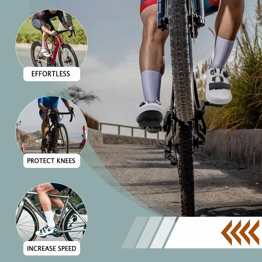Cycling Shoes Cleats, Bike Cleats Self-Locking, Quick Release, Aerodynamic for Wahoo SpeedPlay Zero