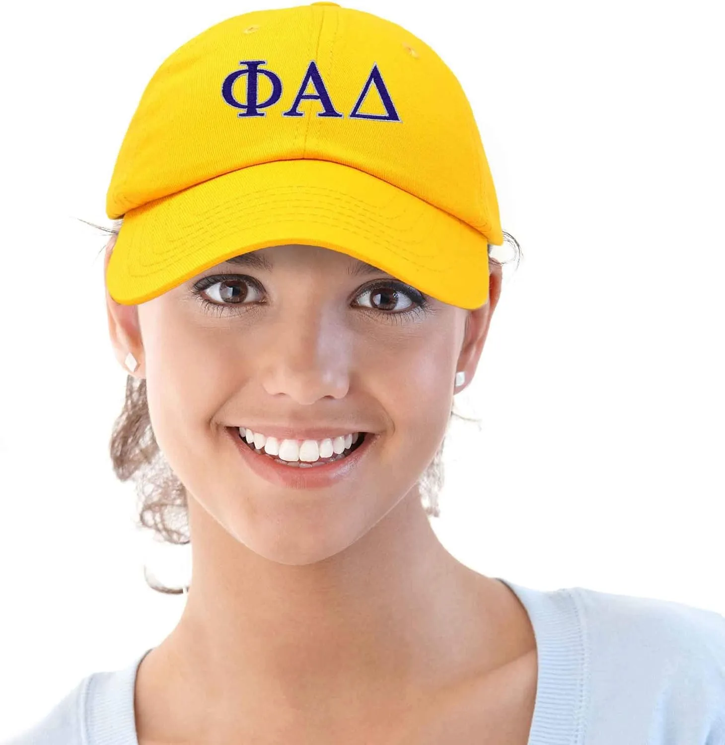 DALIX Phi Alpha Delta Greek Letters Ball Cap Embroidered Hat
