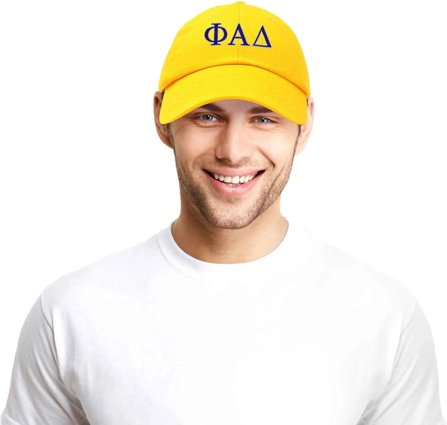 DALIX Phi Alpha Delta Greek Letters Ball Cap Embroidered Hat