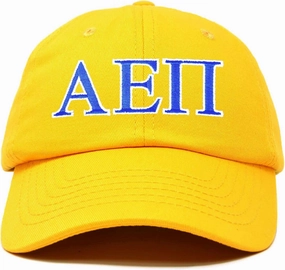 DALIX Alpha Epsilon Pi Fraternity Greek Letters Ball Cap Embroidered Hat