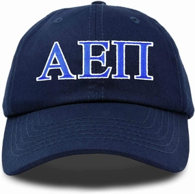 DALIX Alpha Epsilon Pi Fraternity Greek Letters Ball Cap Embroidered Hat