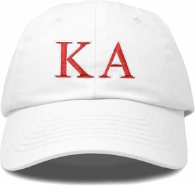 DALIX Kappa Alpha Order Fraternity Greek Letters Ball Cap Embroidered Hat