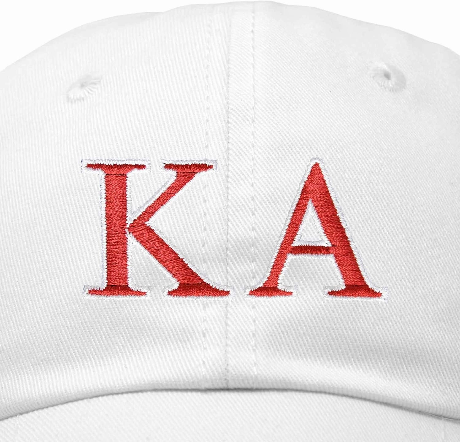 DALIX Kappa Alpha Order Fraternity Greek Letters Ball Cap Embroidered Hat
