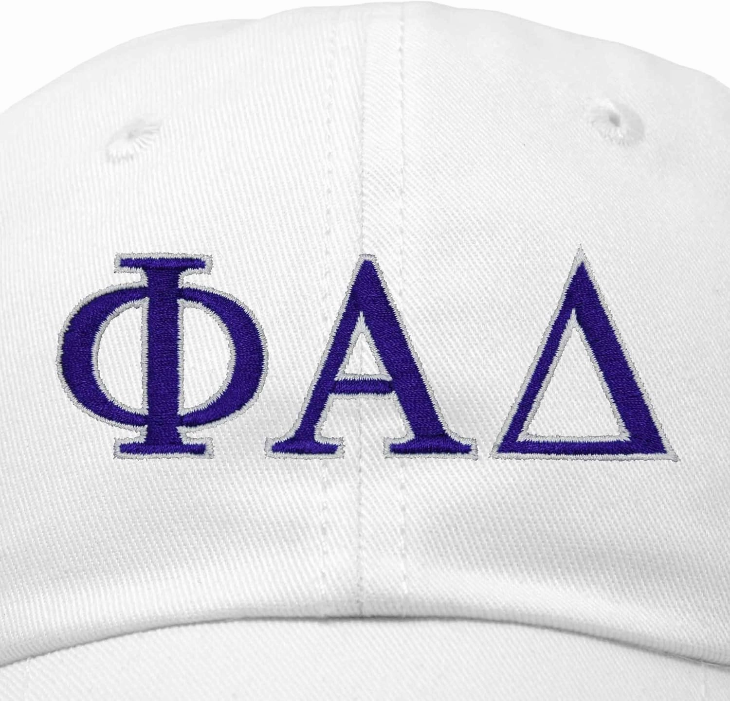 DALIX Phi Alpha Delta Greek Letters Ball Cap Embroidered Hat
