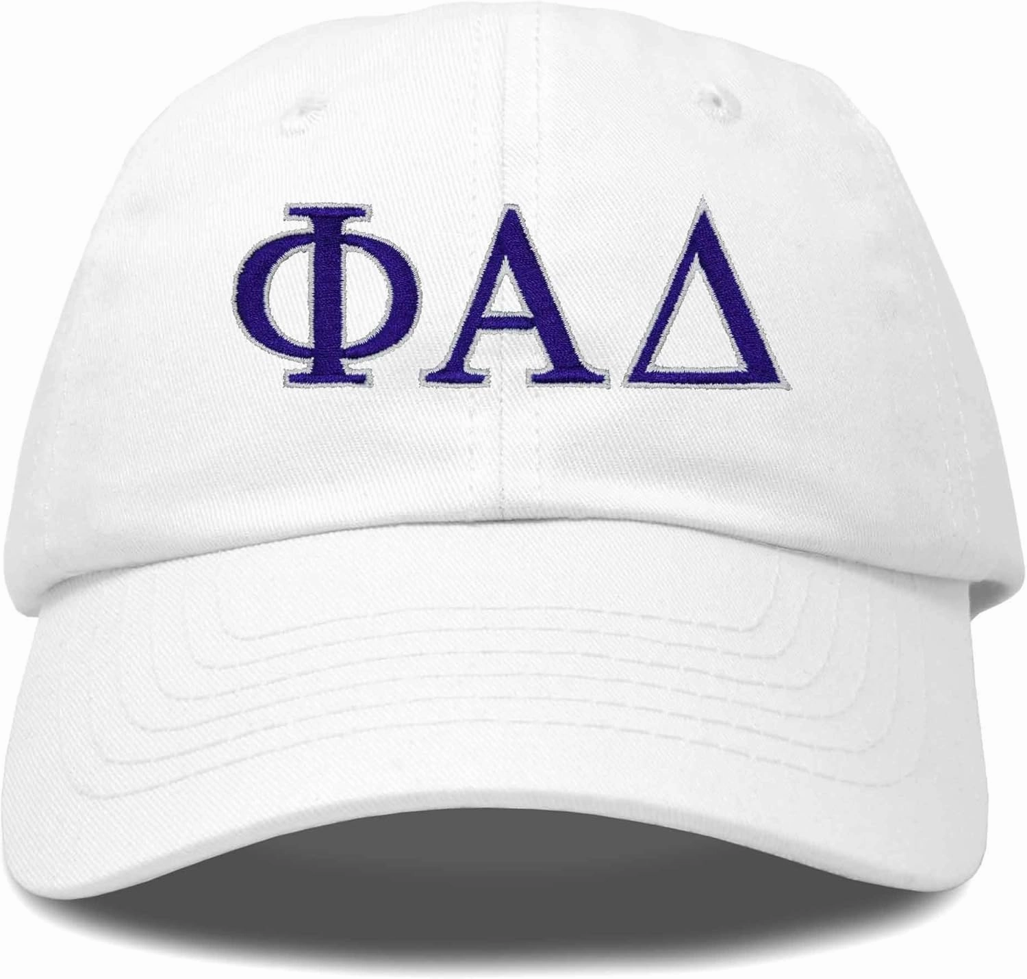 DALIX Phi Alpha Delta Greek Letters Ball Cap Embroidered Hat