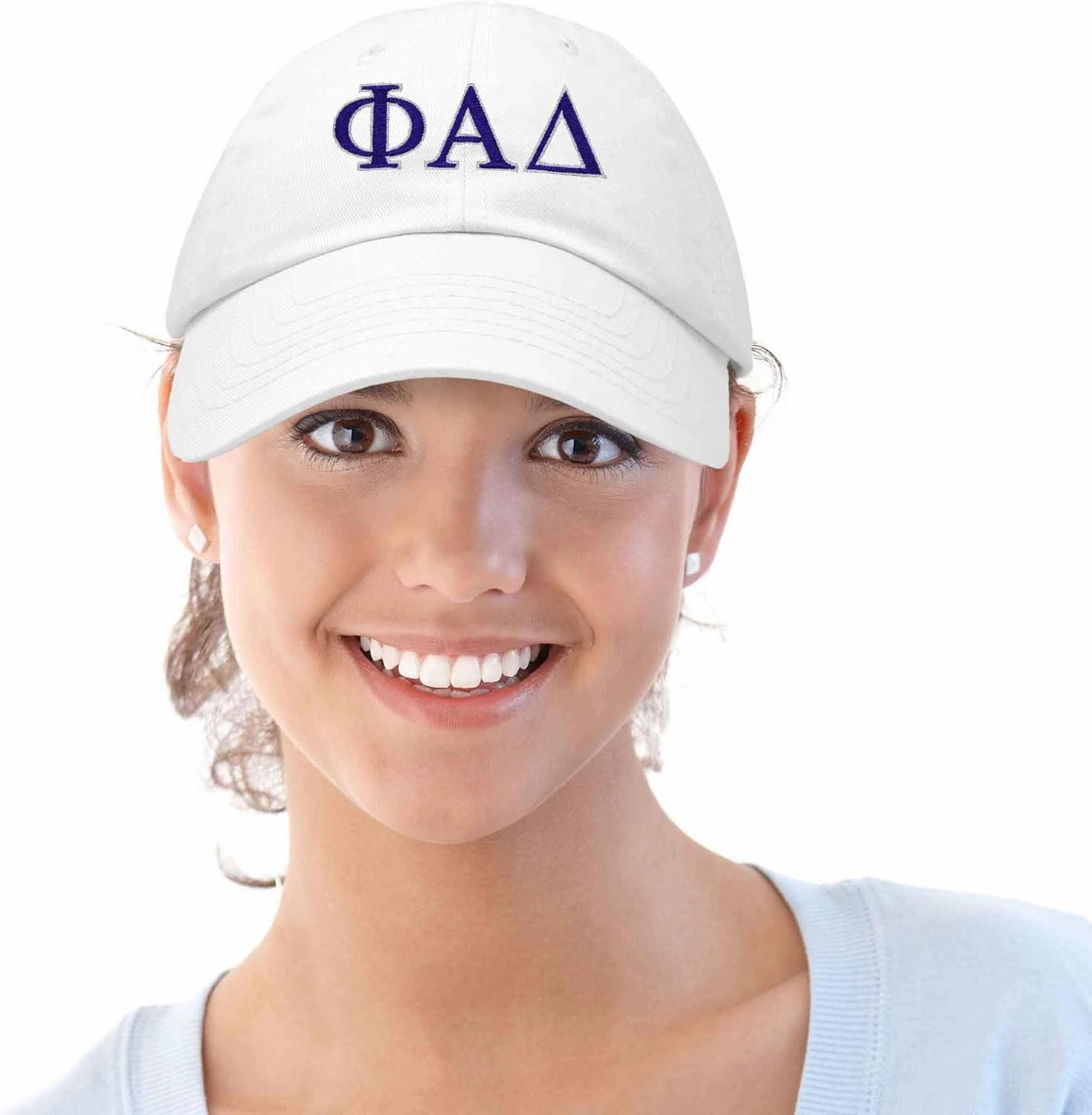 DALIX Phi Alpha Delta Greek Letters Ball Cap Embroidered Hat