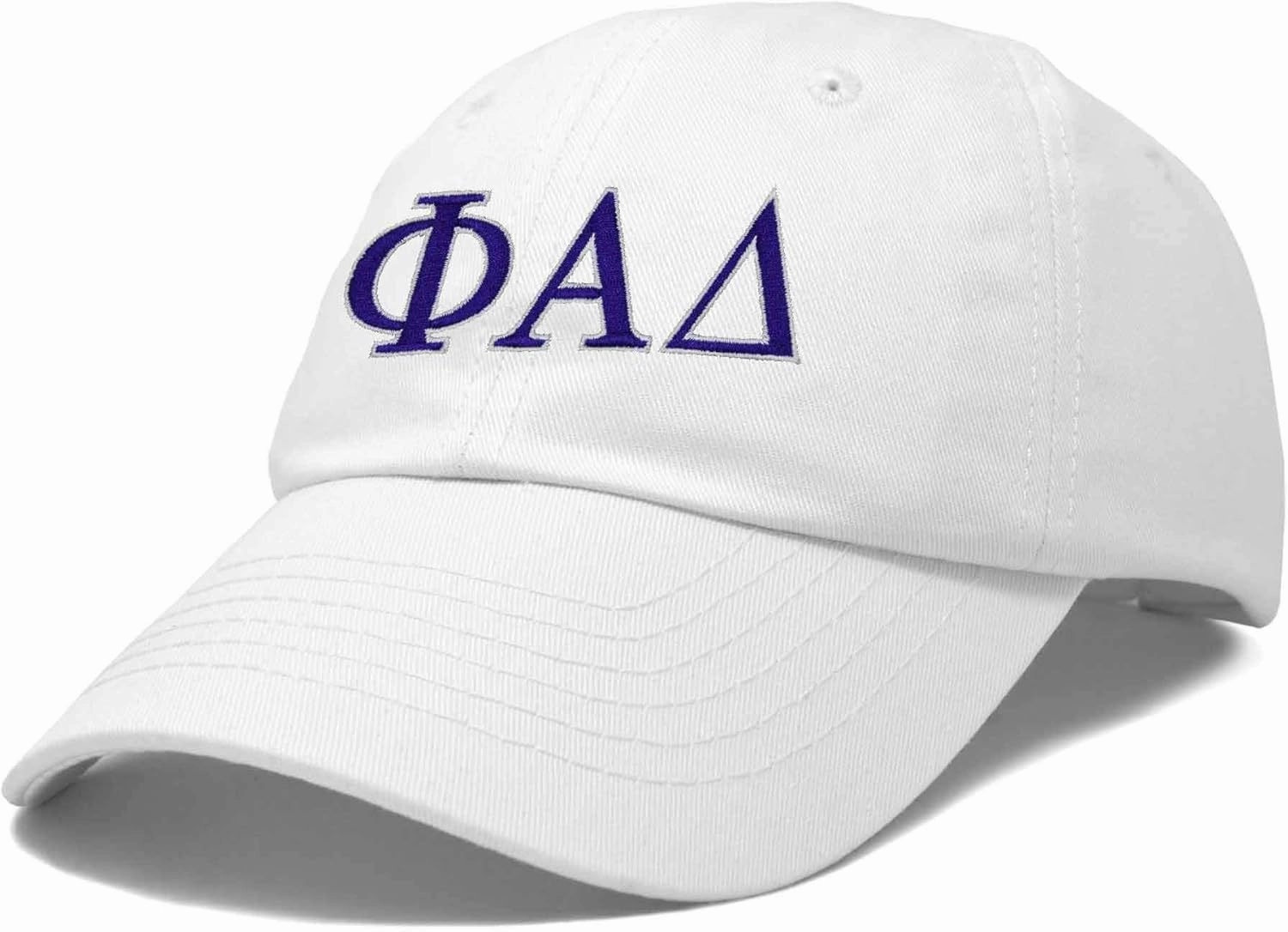 DALIX Phi Alpha Delta Greek Letters Ball Cap Embroidered Hat