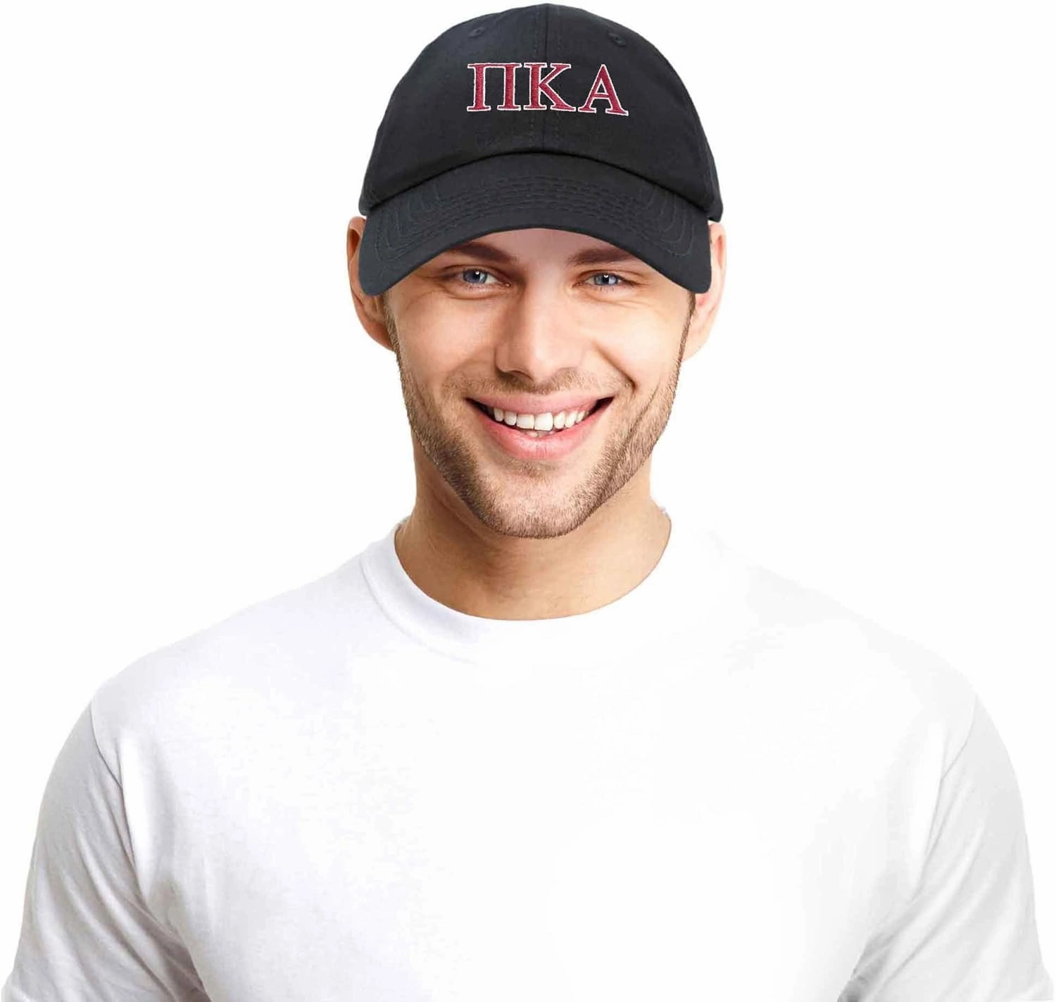 DALIX Pi Kappa Alpha Greek Letters Ball Cap Embroidered Hat