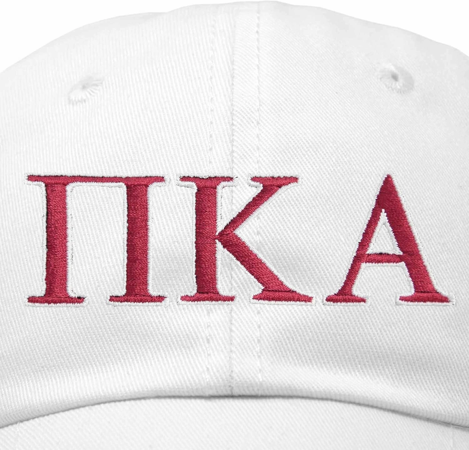 DALIX Pi Kappa Alpha Greek Letters Ball Cap Embroidered Hat