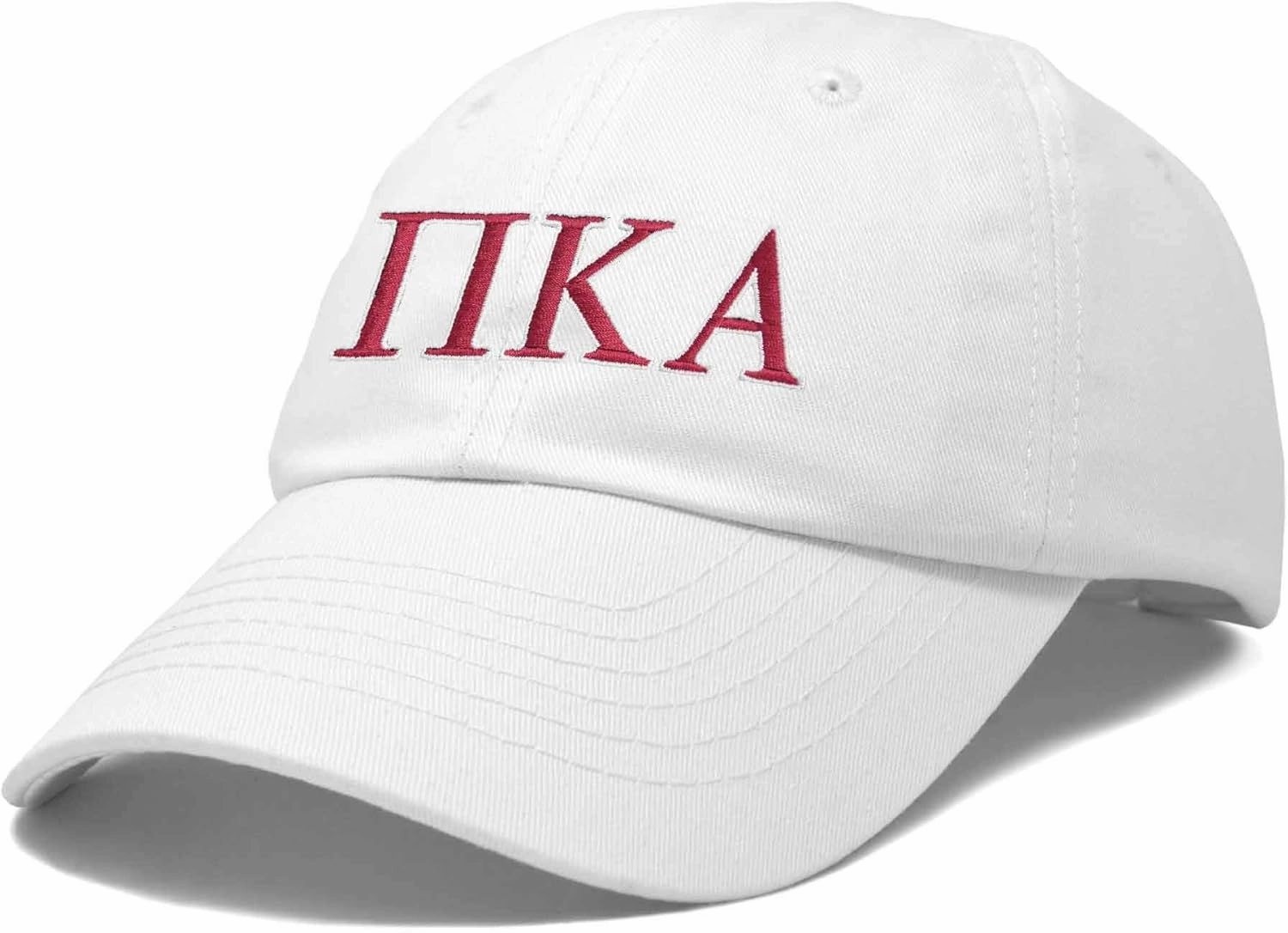 DALIX Pi Kappa Alpha Greek Letters Ball Cap Embroidered Hat