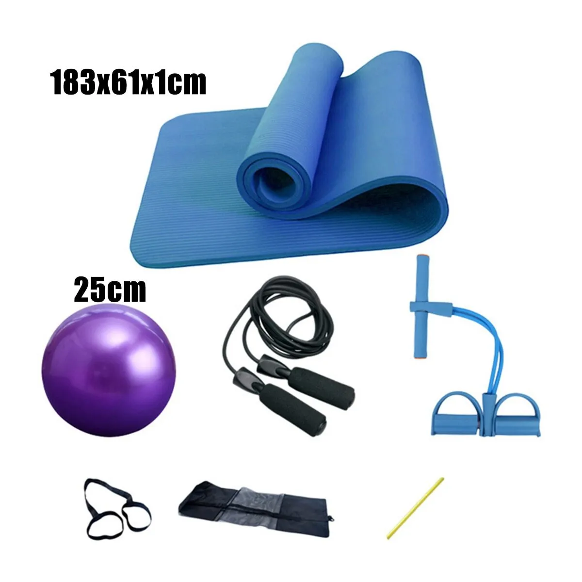 Deluxe Fitness 5 pcs Exercise Set