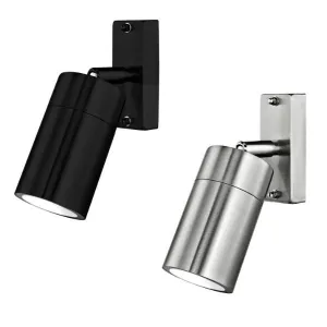 Denver-II Adjustable LED Wall Light 4w in Black/304 Stainless Steel