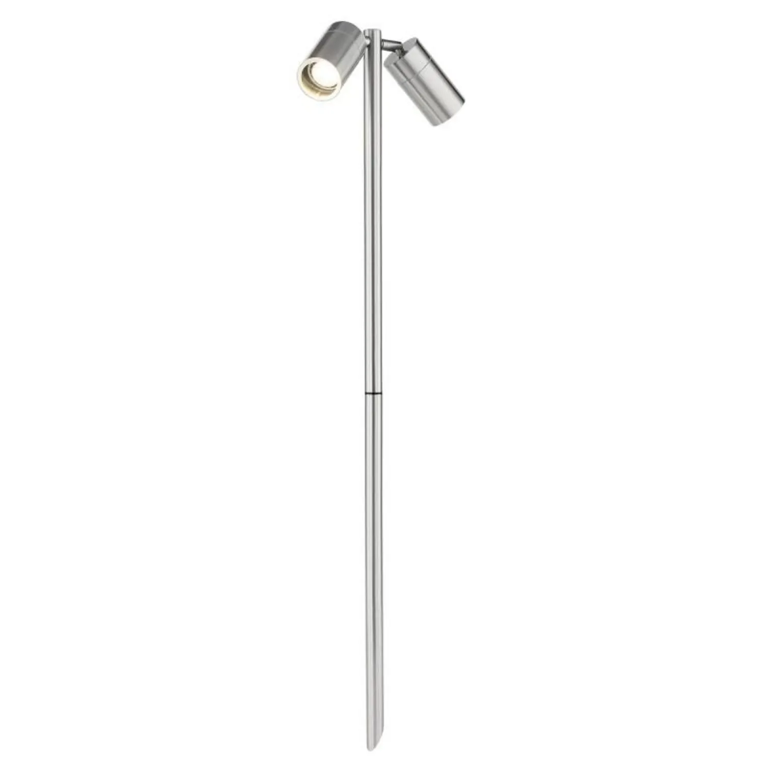 Denver II Outdoor LED Adjustable Garden Spike Light DIY 1Lt or 2Lt in 304 Stainless Steel