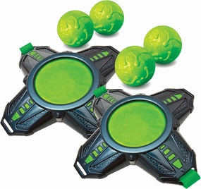 Diggin Slimeball Dodgetag Game Set. Slime Dodge-Balls & Target Tag Vests For Kids,Green