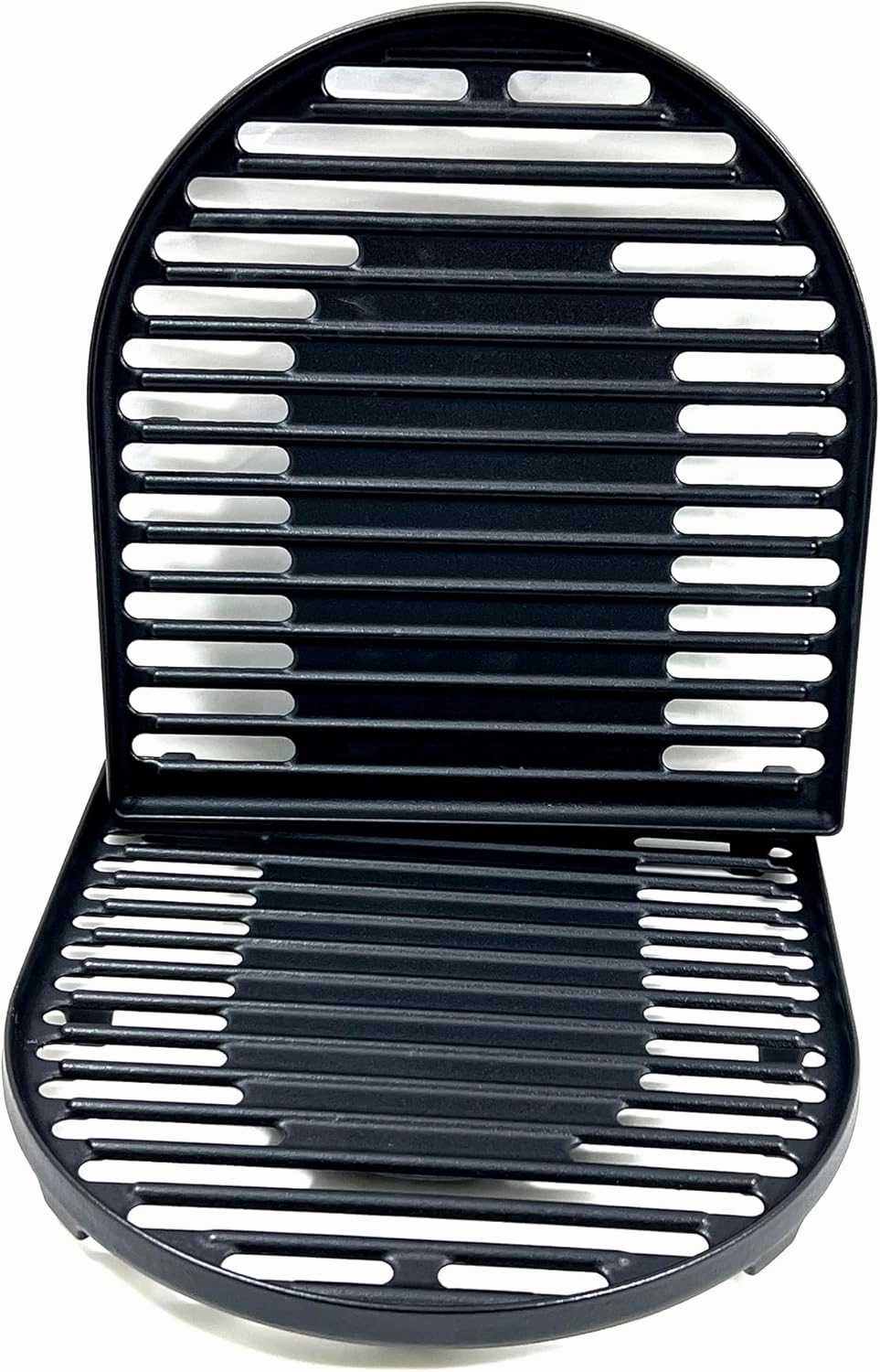 Direct Store DC126 Cast Iron Grill Cooking Grates for Coleman Roadtrip Swaptop Grills LX LXE LXX, Non-Stick Grill Grids Grates, 2 Pack (Grill Grates)