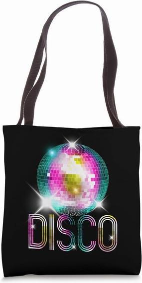 Disco Ball Dancing Tote Bag