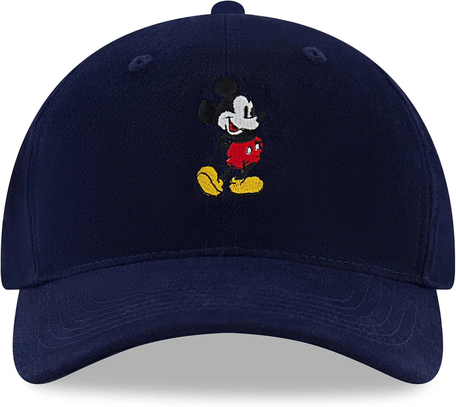 Disney Men's Baseball Cap, Mickey Mouse Adjustable Hat for Adult
