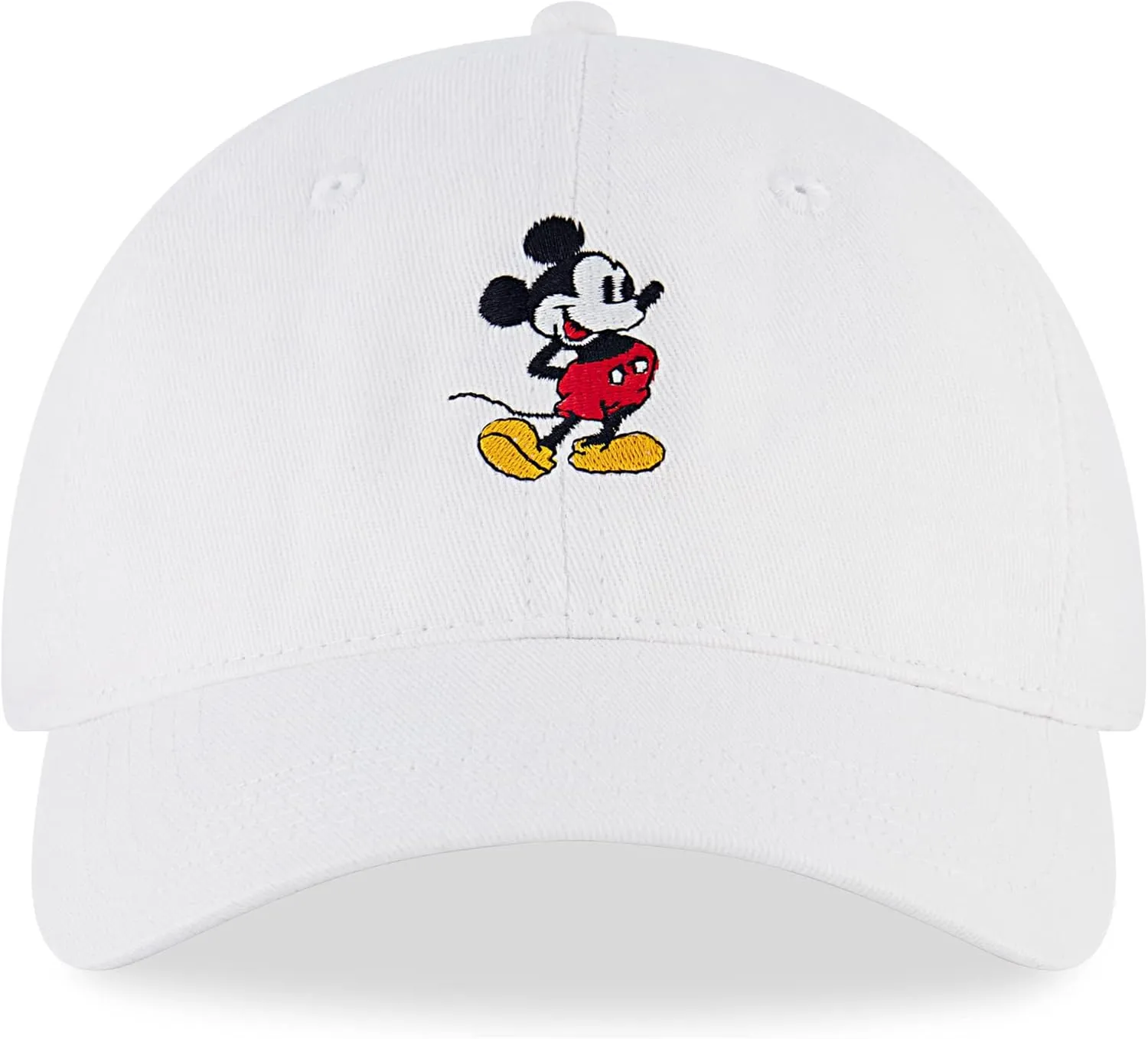 Disney Men's Baseball Cap, Mickey Mouse Adjustable Hat for Adult
