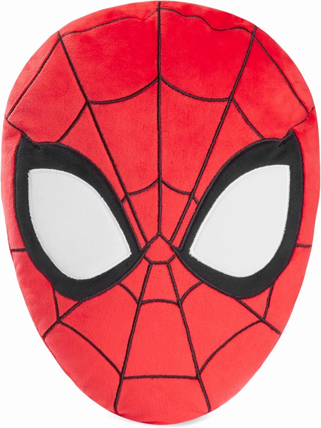 Disney 3D Plush Pillow Cushions for Bed Kids Throw Pillows Bedroom Accessories Travel Nursery Soft Feel Decorative Cushion Stitch Gifts for Kids (Red Spiderman, L13.38 x W9.84)
