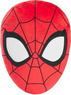Disney 3D Plush Pillow Cushions for Bed Kids Throw Pillows Bedroom Accessories Travel Nursery Soft Feel Decorative Cushion Stitch Gifts for Kids (Red Spiderman, L13.38 x W9.84)