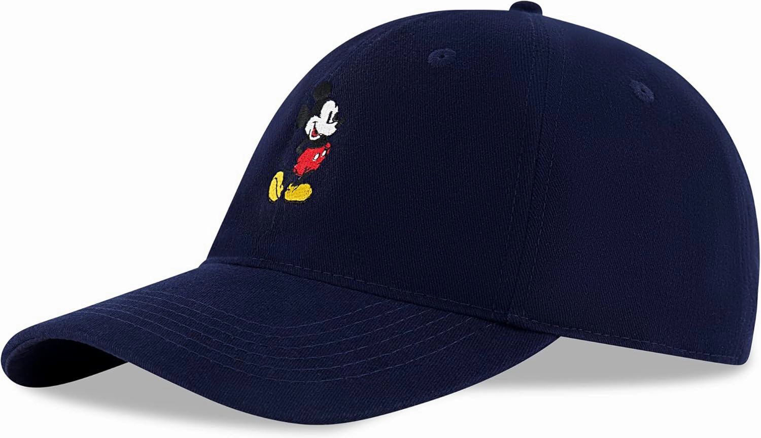 Disney Men's Baseball Cap, Mickey Mouse Adjustable Hat for Adult