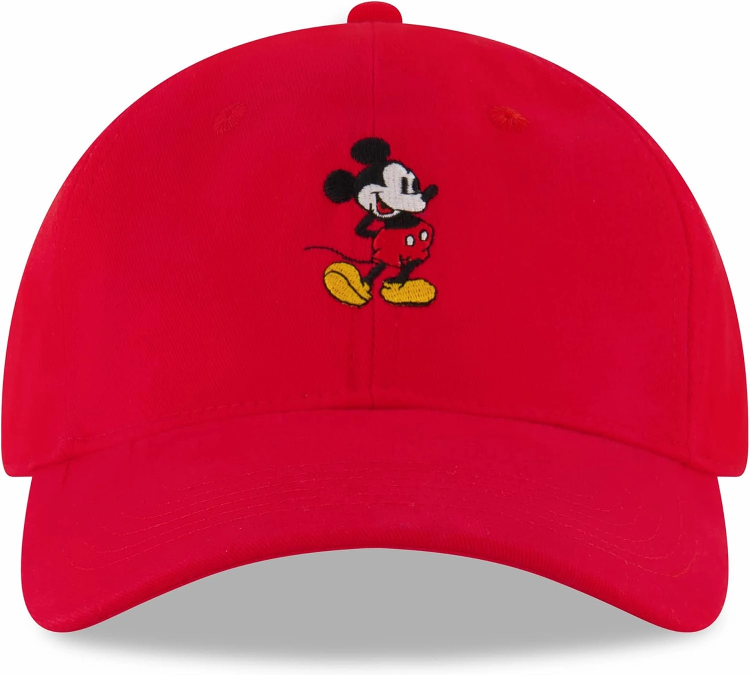 Disney Men's Baseball Cap, Mickey Mouse Adjustable Hat for Adult