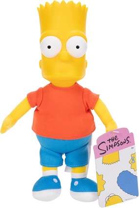 Disney The Simpsons Bart Plush Features Soft Fabric Body with Sculpted Head Officially Licensed