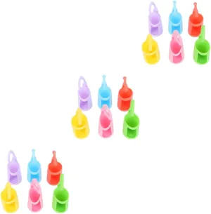 DOITOOL Essential Oil Bag 18 Pcs Essential Oils Bottle Covers for Travel Silicone Protect Case Bottle Cap Accessories Perfume Perfume Roller Bottle Sleeve
