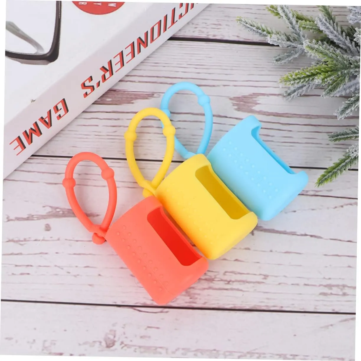 DOITOOL Essential Oil Bag 18 Pcs Essential Oils Bottle Covers for Travel Silicone Protect Case Bottle Cap Accessories Perfume Perfume Roller Bottle Sleeve