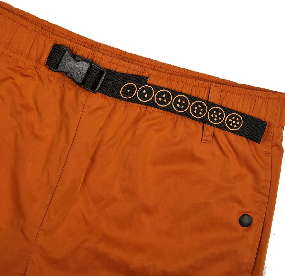 Dragon Ball Super: Super Hero Kanji Symbol Men's Orange Lounge Shorts