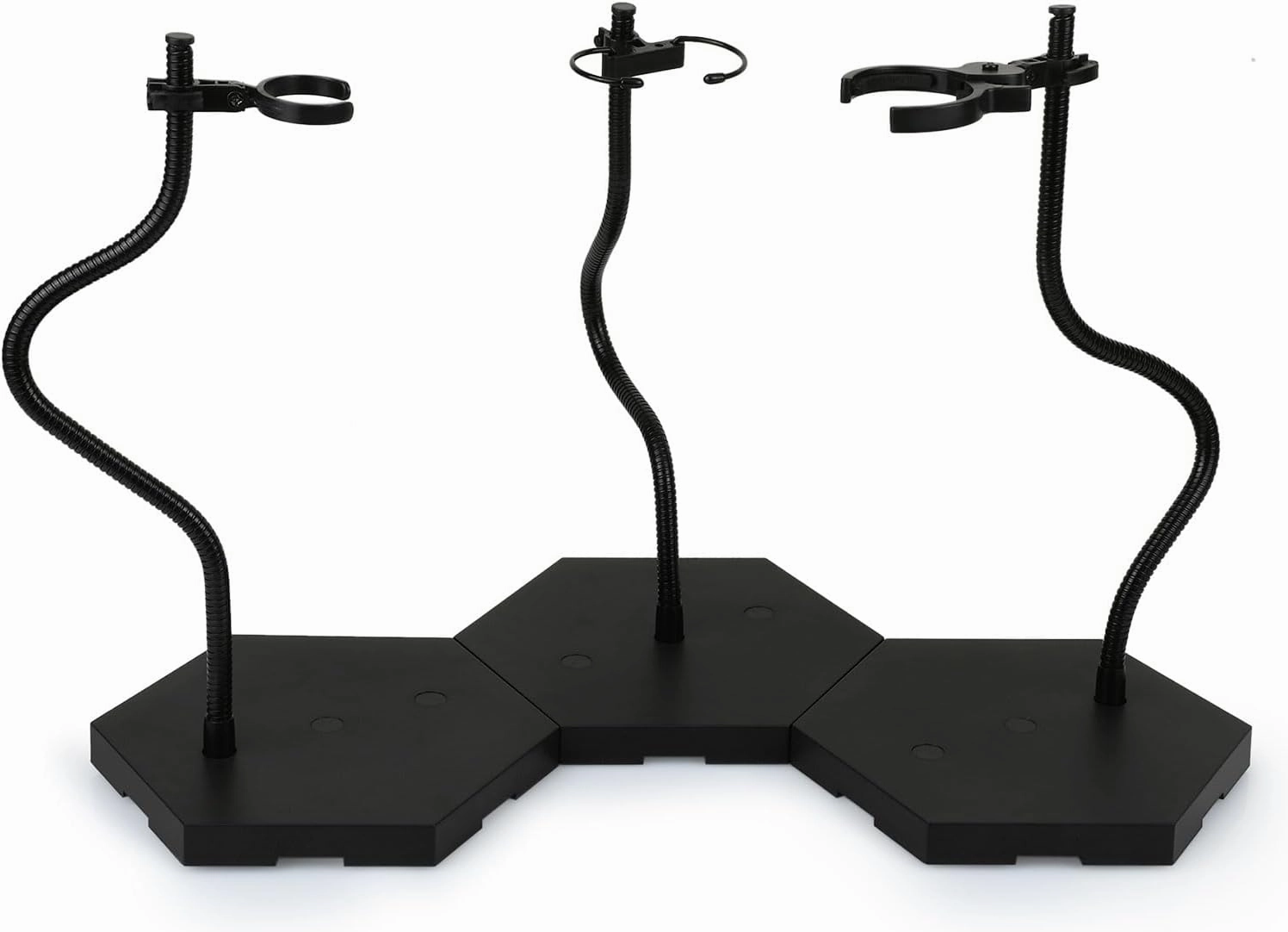 DS. DISTINCTIVE STYLE Action Figure Stand 12 Inch Connectable Metal Toy Stand for 1/6 and1/9 Scale Figures