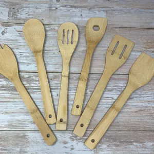 EarthBits - Bamboo Kitchen Utensils Set
