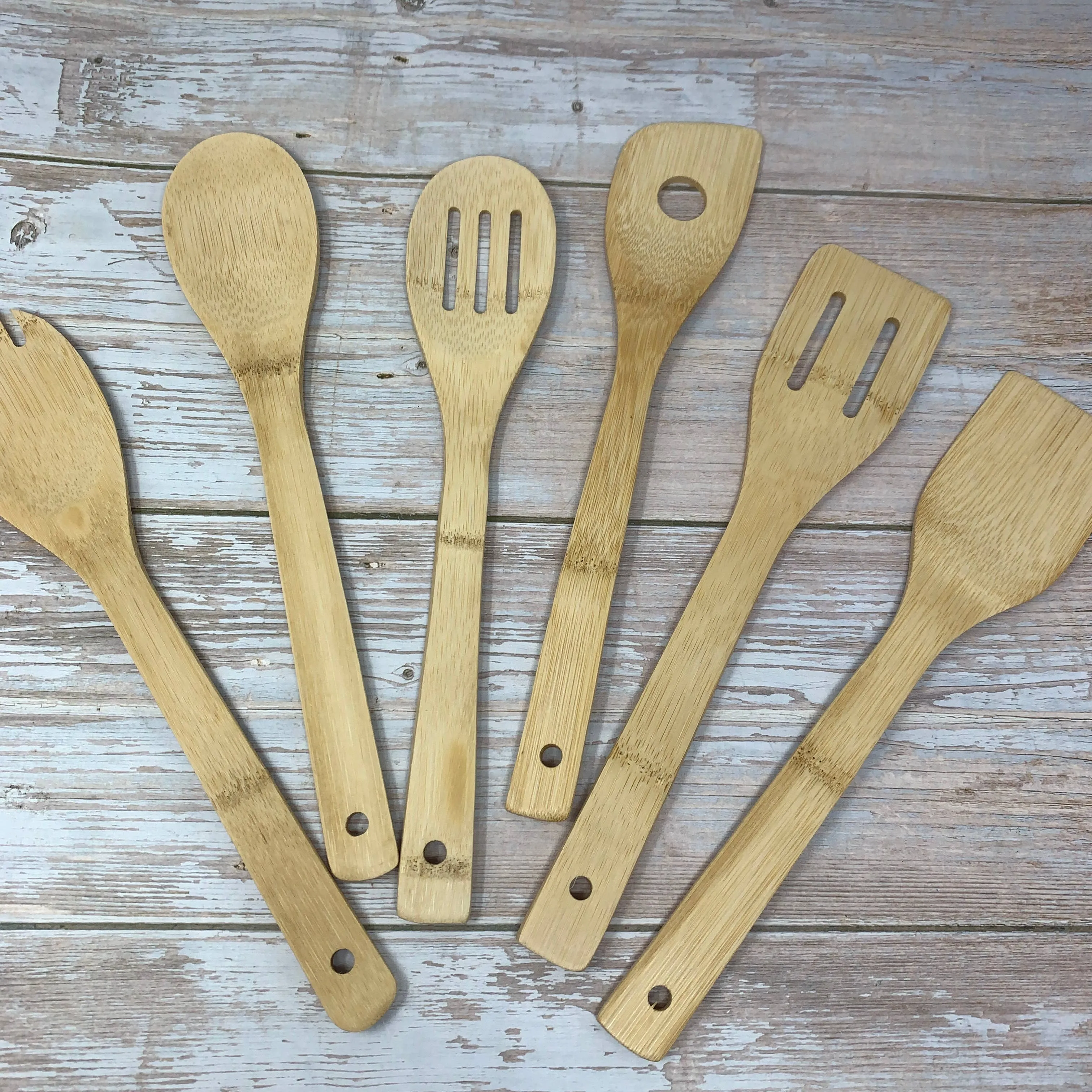 EarthBits - Bamboo Kitchen Utensils Set