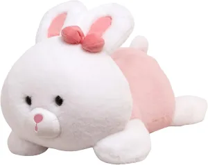 Easter Gifts Bunny Stuffed Animal Plush Pillow, 24 inch Cute Plush Toy, Large Soft Rabbit Plushie for Adults, Kids, Boys and Girls