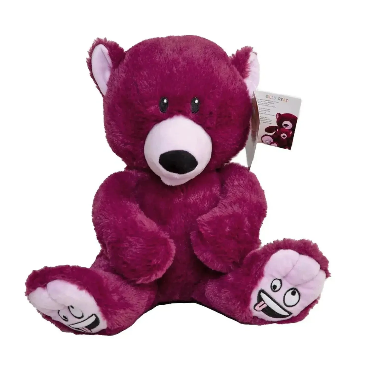 Eco-Friendly Plush Mood Bear Soft Toy Cuddle Companion Large 33cm