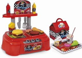 Educa Chicos LE P'TIT Chef Deli BURGUER Kids Kitchen Playset Kids Kitchen Play Set Kitchen Toys Pretend Play for Kids Age 3 
