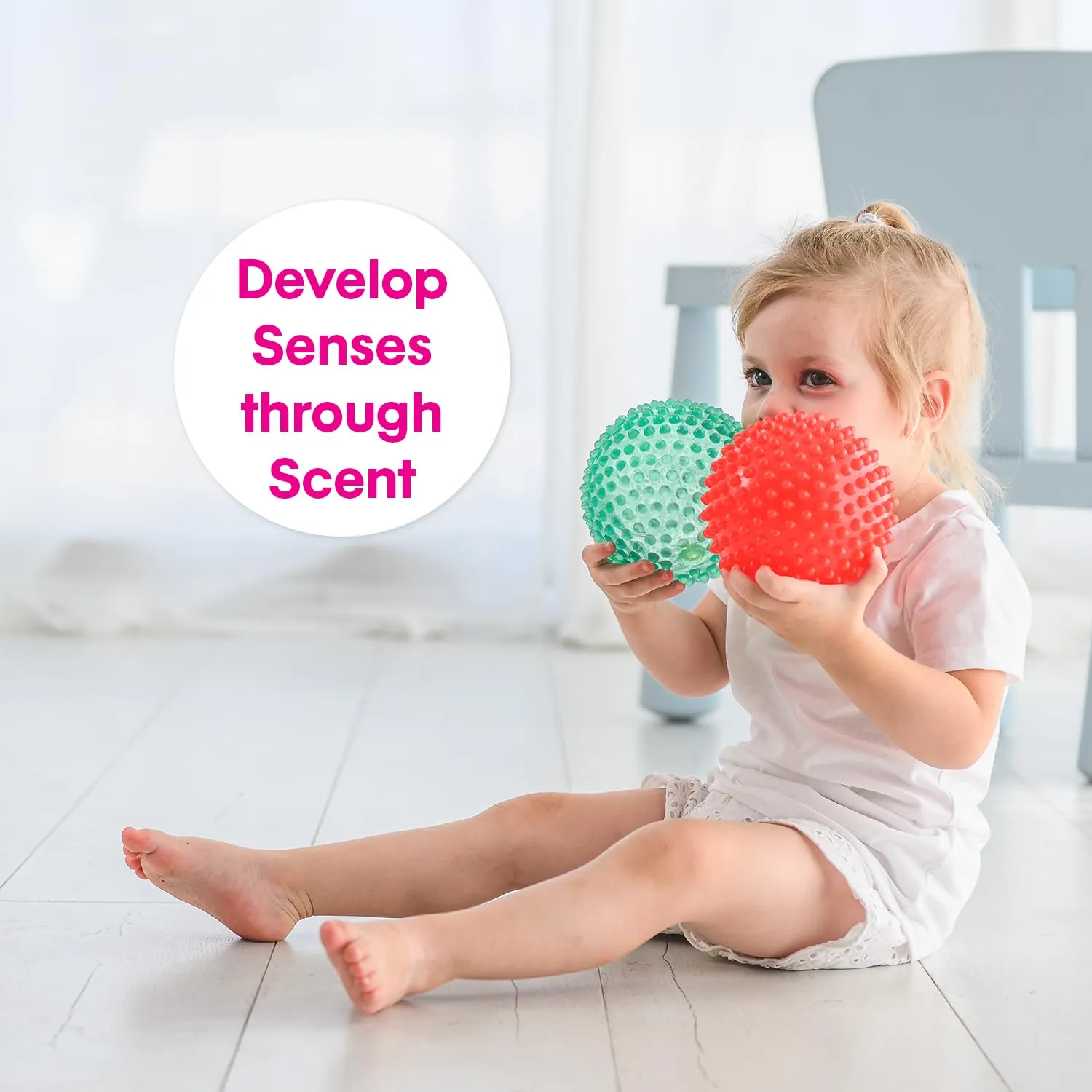 Edushape Scented Sensory Balls Baby Toys & Gifts for Ages 1 to 3